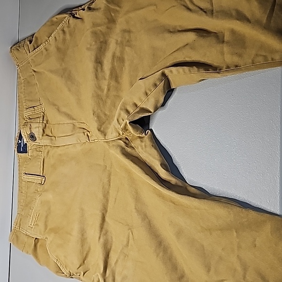American Eagle 33x32 tan slim straight pants - Picture 5 of 8